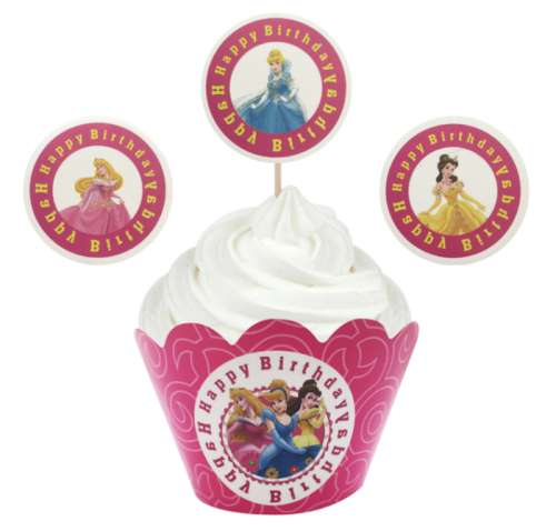 Disney Princess Cupcake Wrappers and Pixs - Click Image to Close